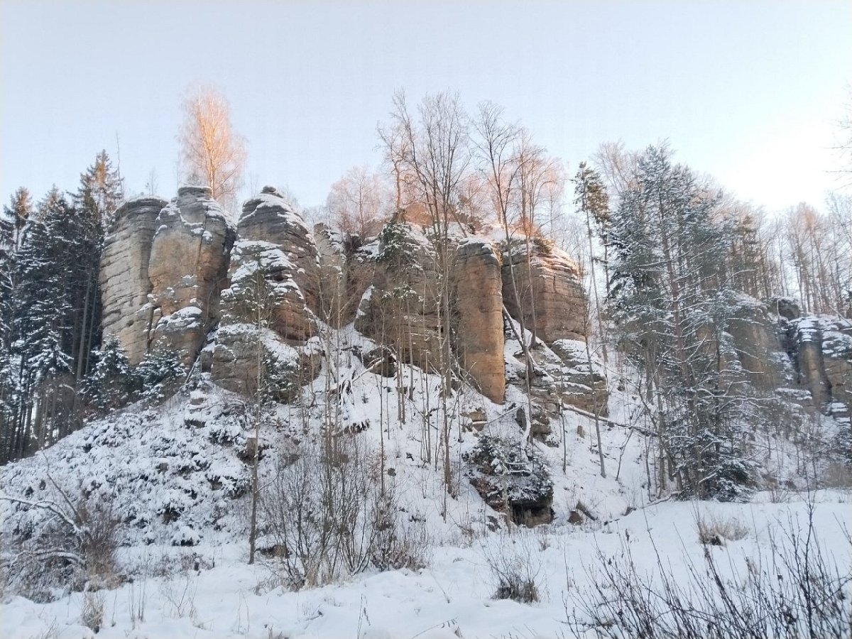 Chudý hrádek - zřícenina (313&nbsp;m)